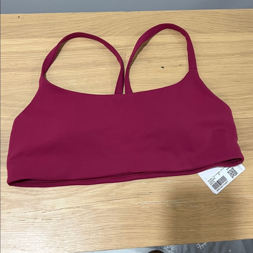 Lululemon Wunder Train Strappy Racer Bra light support sz 10 in C/D and A/B cup - Picture 9 of 9